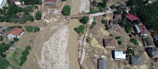 Düzce, sel, heyelan - Sputnik Türkiye