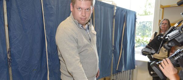 Danimarka'da İslam ve göç karşıtı fikirleriyle bilinen aşırı sağcı siyasetçi Rasmus Paludan - Sputnik Türkiye