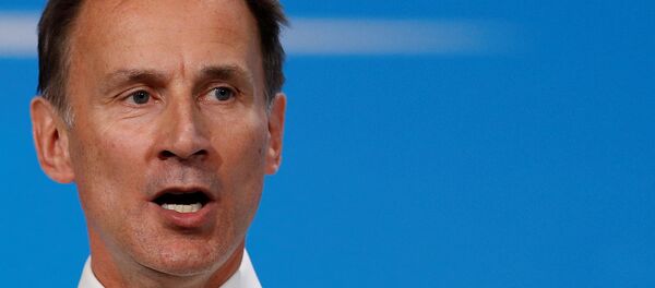 İngiltere Dışişleri Bakanı Jeremy Hunt - Sputnik Türkiye