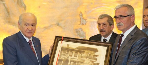 MHP Lideri Devlet Bahçeli Karabük'te - Sputnik Türkiye