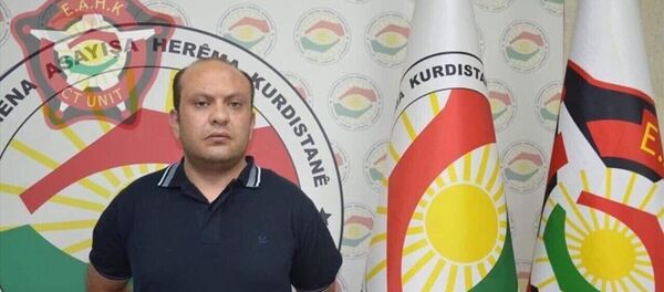 Irak Kürt Bölgesel Yönetimi (IKBY), Erbil'deki Türk Başkonsolosluğu görevlisinin hayatını kaybettiği saldırının zanlılarından Mazlum Dağ'a yardım ettiği iddia edilen Muhammed Bisksız'in yakalandığını açıkladı. - Sputnik Türkiye