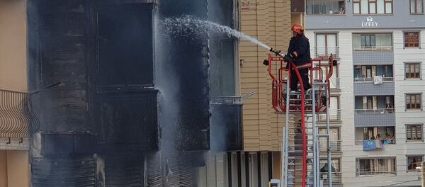 Patlayan klima yangına neden oldu - Sputnik Türkiye