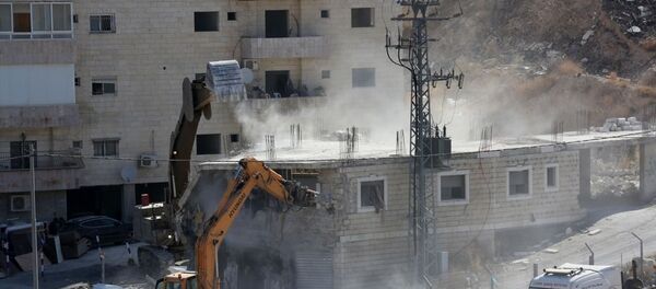 İsrail Doğu Kudüs'te yıkıma başladı - Sputnik Türkiye