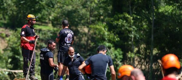 Düzce, heyelan, sel - Sputnik Türkiye