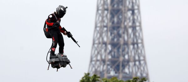 'Uçan asker' - Franky Zapata - Sputnik Türkiye