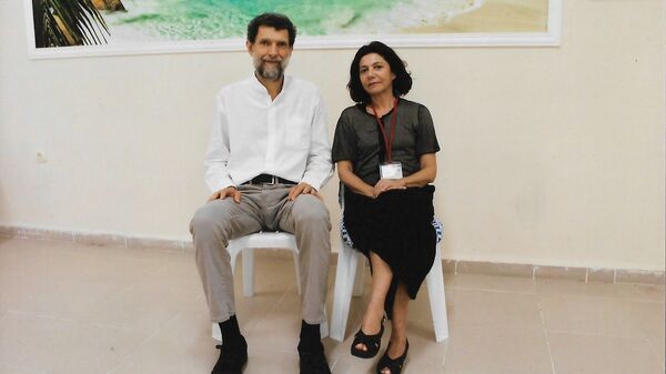 Osman Kavala ve eşi Ayşe Buğra - Sputnik Türkiye