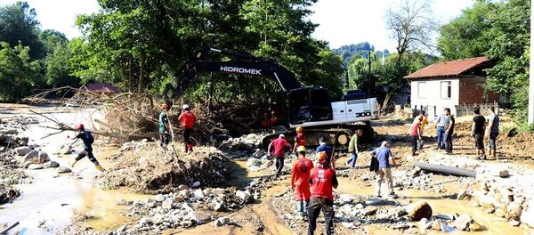 Düzce, sel, heyelan - Sputnik Türkiye