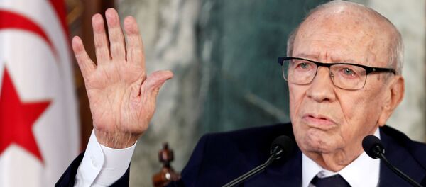 Tunus Cumhurbaşkanı Baci Kaid es Sibsi - Sputnik Türkiye