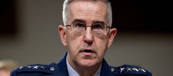 ABD Stratejik Kuvvetler (STRATCOM) Komutanı Orgeneral John Hyten ABD Stratejik Kuvvetler (STRATCOM) Komutanı Orgeneral John Hyten - Sputnik Türkiye