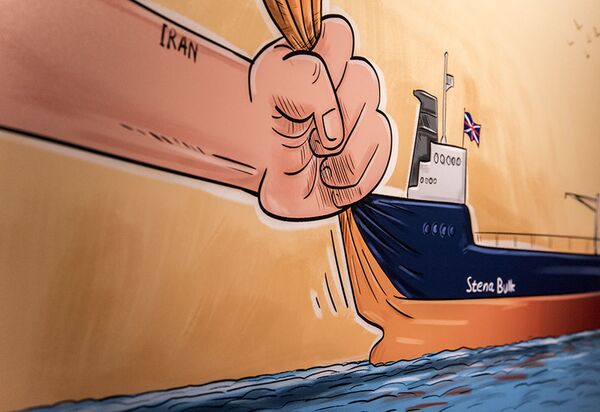 Tahran'da 'Deniz Korsanı Kraliçe' karikatür sergisi - Sputnik Türkiye