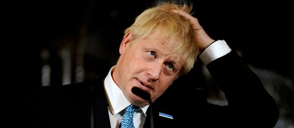 Başbakan Boris Johnson Bilim ve Sanayi Müzesi'nde - Sputnik Türkiye