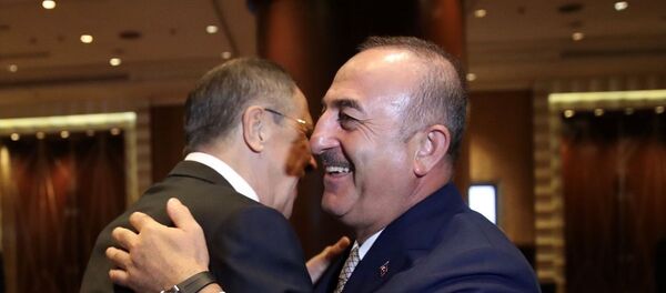 Sergey Lavrov- Mevlüt Çavuşoğlu - Sputnik Türkiye