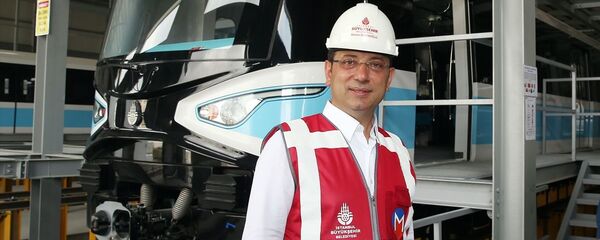 Ekrem İmamoğlu - metro - Sputnik Türkiye
