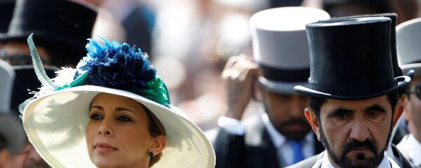 Şeyh Muhammed bin Raşid El Maktum ve Prenses Haya - Sputnik Türkiye