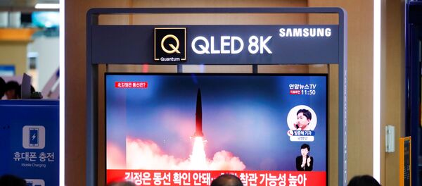 Kuzey Kore- Füze denemesi - Sputnik Türkiye