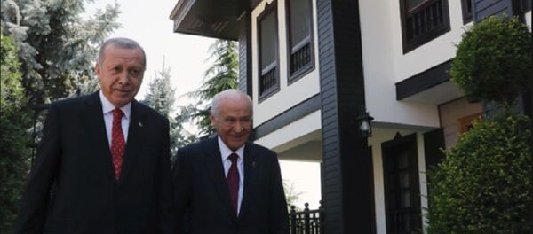 Recep Tayyip Erdoğan - Devlet Bahçeli - Sputnik Türkiye