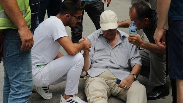 Hatay - Yaşlı adama çarptı, kartvizitini bırakıp gitti - Sputnik Türkiye
