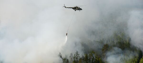 Rusya, Sibirya, yangın Rusya, Sibirya, yangın - Sputnik Türkiye