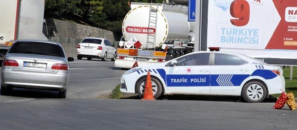 Maket polis otosu - Sputnik Türkiye