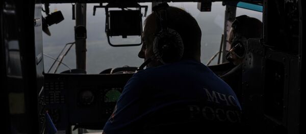 Rusya - yangın - helikopter - Sputnik Türkiye