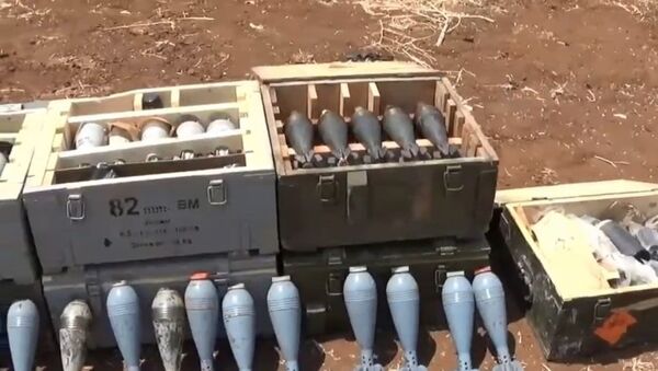 Suriye ordusu Hama kırsalında cihat mobil ve çeşitli askeri teçhizat ele geçirdi - Sputnik Türkiye