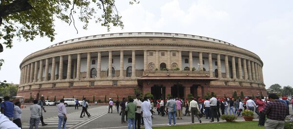 Hindistan parlamentosu - Sputnik Türkiye
