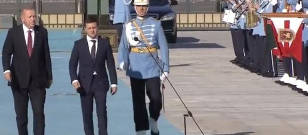Recep Tayyip Erdoğan - Vladimir Zelenskiy - Sputnik Türkiye