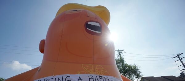 Silahlı saldırıların yaşandığı yerleri ziyaret eden Trump, protestolarla karşılandı Silahlı saldırıların yaşandığı yerleri ziyaret eden Trump, protestolarla karşılandı - Sputnik Türkiye