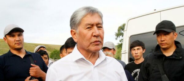 Eski Kırgız lider Atambayev'e gözaltı girişimi - Sputnik Türkiye