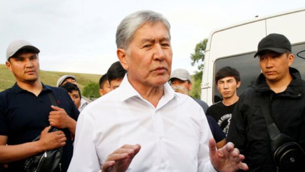 Eski Kırgız lider Atambayev'e gözaltı girişimi - Sputnik Türkiye