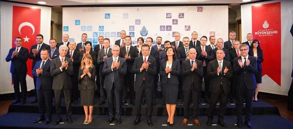 Ekrem İmamoğlu ve İBB üst yönetimi - Sputnik Türkiye