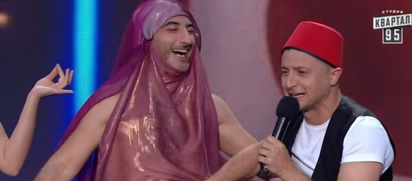 Ukrayna Devlet Başkanı Zelenskiy'in komedyenlik yaptığı dönemde Erdoğan'a 'bıyıklı hamamböceği' dediği ortaya çıktı - Sputnik Türkiye