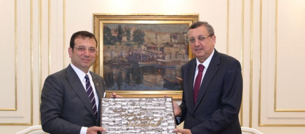 Ekrem İmamoğlu - Andrey Buravov - Sputnik Türkiye