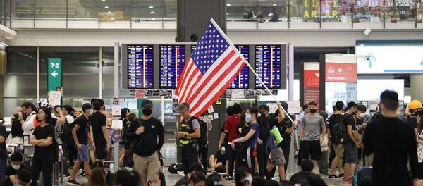 Hong Kong - eylemler - Sputnik Türkiye
