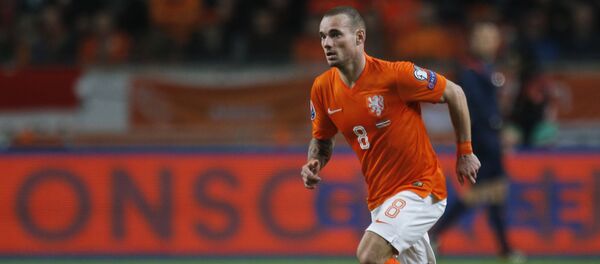 Hollandalı futbolcu Wesley Sneijder - Sputnik Türkiye