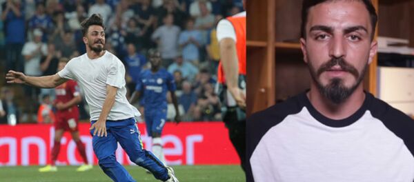 Süper Kupa maçında sahaya atlayan Youtuber'dan yeni açıklama - Sputnik Türkiye