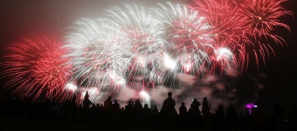 Rosteh Uluslararası havai fişek festivali - Sputnik Türkiye