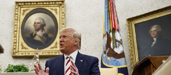 Donald Trump, Klaus Iohannis Donald Trump, Klaus Iohannis - Sputnik Türkiye