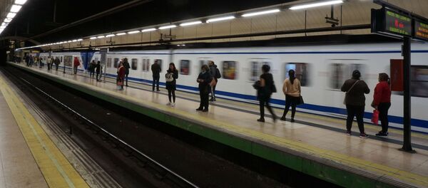 İspanya Madrid metro İspanya Madrid metro - Sputnik Türkiye