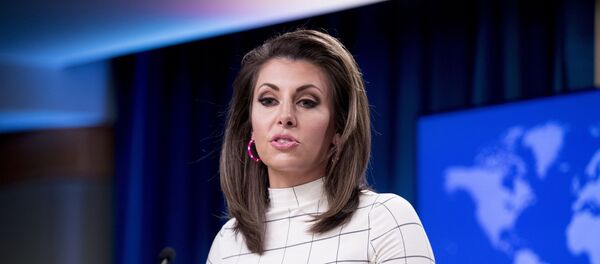 ABD Dışişleri Bakanlığı Sözcüsü Morgan Ortagus - Sputnik Türkiye