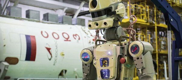 Rusya’nın uzaya gönderdiği ilk insansı robot FEDOR - Sputnik Türkiye