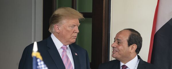 Donald Trump - Abdulfettah es-Sisi - Sputnik Türkiye