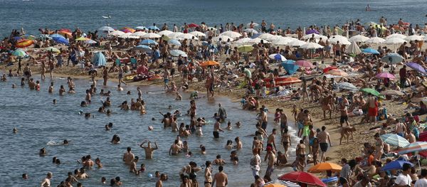 Barselona plaj - Sputnik Türkiye