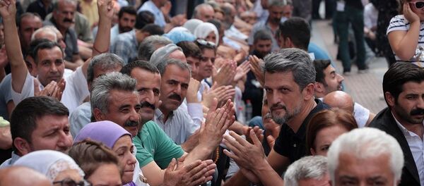 Diyarbakır, kayyum protestosu, oturma eylemi - Sputnik Türkiye