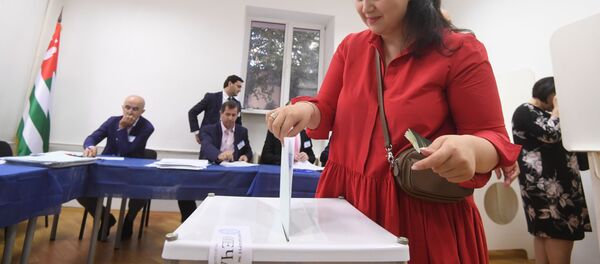 Abhazya başkanlık seçimi - Sputnik Türkiye