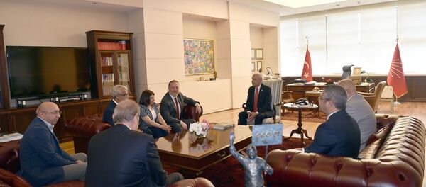 Kemal Kılıçdaroğlu - Sezai Temelli - Mithat Sancar - Sputnik Türkiye