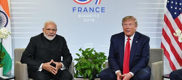 Donald Trump - Narendra Modi - Sputnik Türkiye