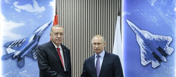 Recep Tayyip Erdoğan- Vladimir Putin  - Sputnik Türkiye