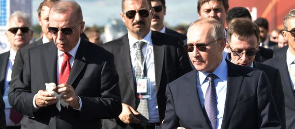 Recep Tayyip Erdoğan- Vladimir Putin - Sputnik Türkiye