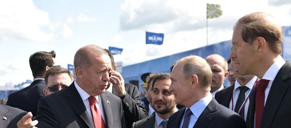 Recep Tayyip Erdoğan- Vladimir Putin - Sputnik Türkiye